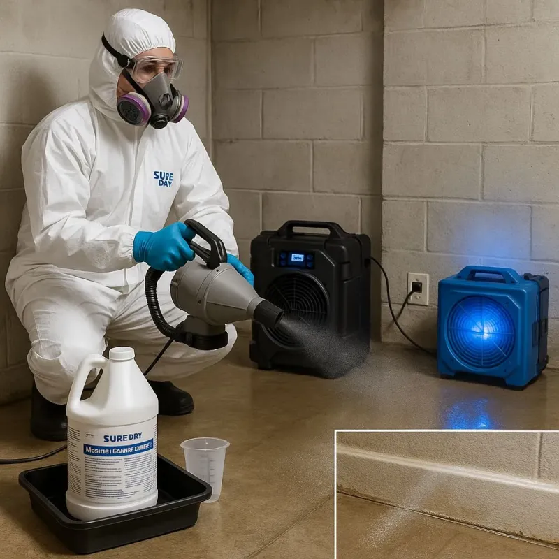 Sanitization and Odor Removal process in Evanston, WY